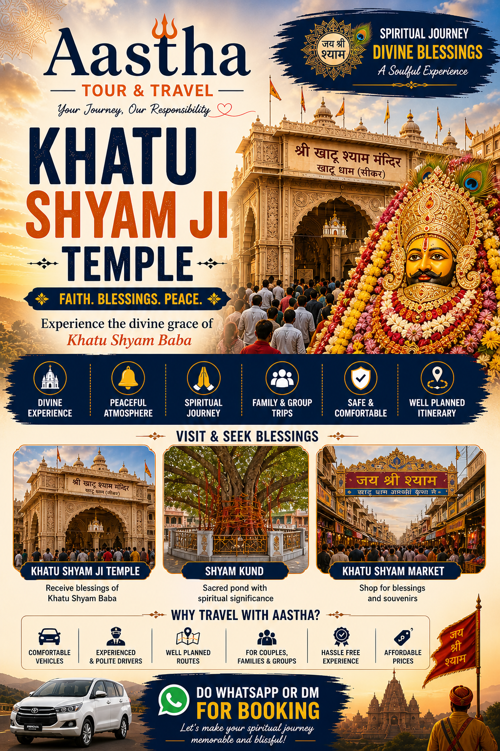 Khatu Shyam Ji Temple Darshan Tour