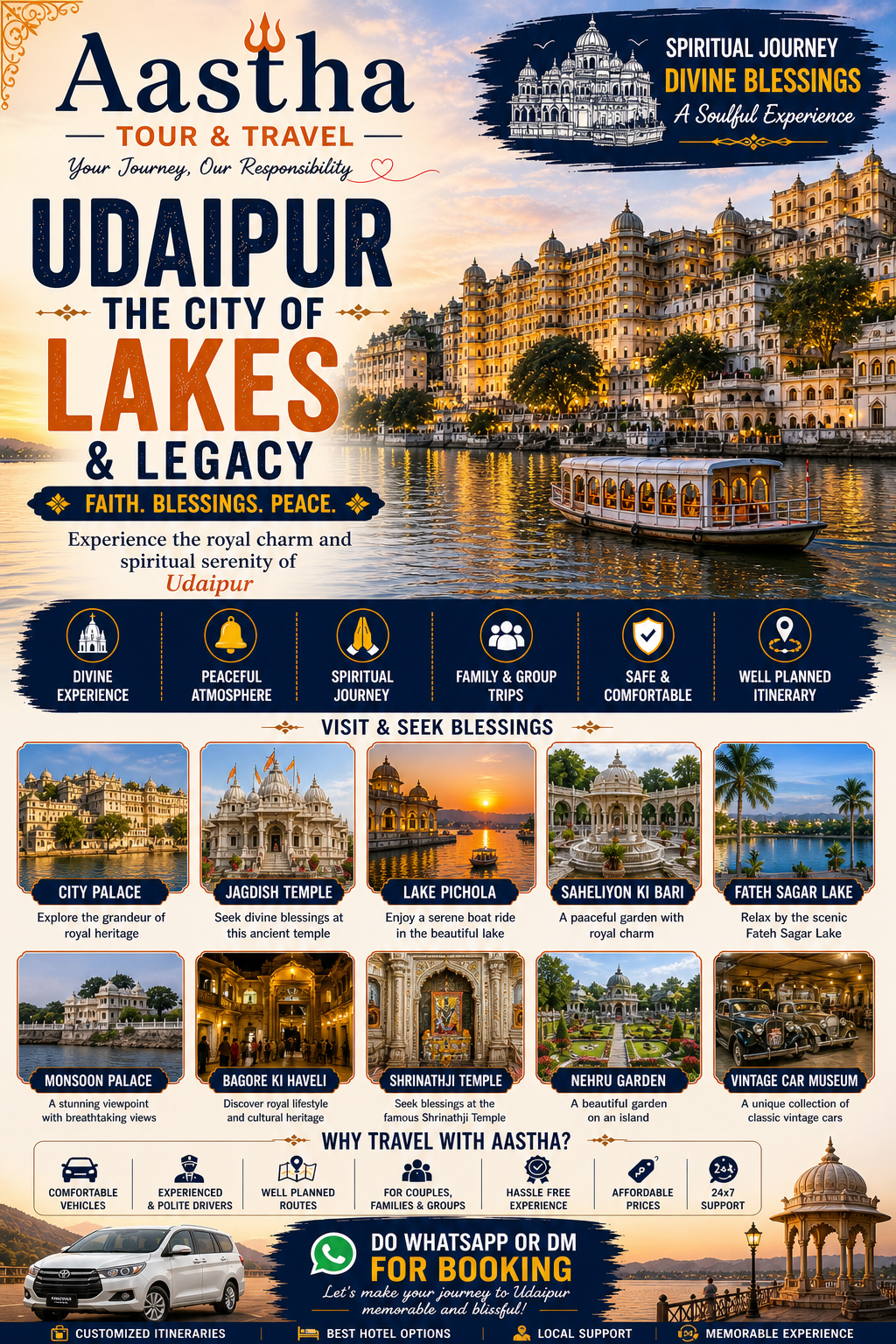 Udaipur City of Lakes Tour Package